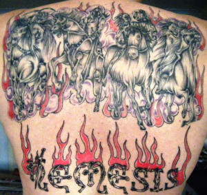 the four horsemen tattoo picture at checkoutmyinkcom