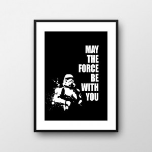 Star wars quote: May the force be with you. Star Wars, Instant ...