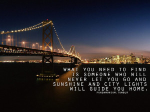 Quotes About City Lights
