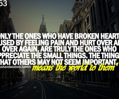 appreciate the small things