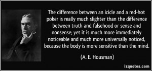 More A. E. Housman Quotes