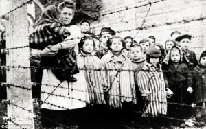 Desperate: These Jewish survivors, mostly children, were photographed ...