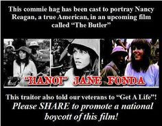 Hanoi Jane is still a Traitor to our country!!