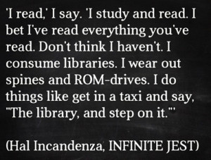 Infinite Jest quote