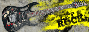 Ibanez guitar for Rocker!! definitely cool banner! Facebook cover