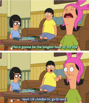 Bob’s Burgers / Tina Belcher / Gene Belcher / Louise Belcher