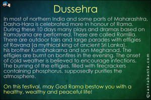 ... and dramas based on Ramayana are performed. These are called Ramlila