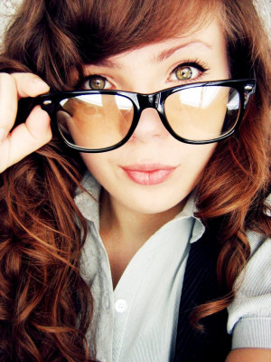 Sexy Glasses Portrait Photography