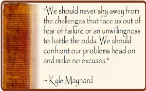 ... or reaching your goals? Have you been stopped by challenges or fear