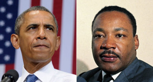 Martin. Luther King Jr Day today, we've. made a gallery. Barack Obama ...