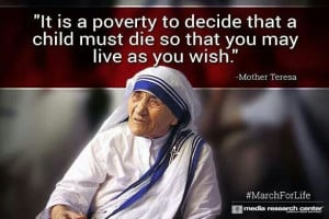 Mother Teresa. Pro Life. Pro Choice. Abortion. Abortions. Pregnant ...