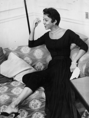 Portrait of Dorothy Dandridge, 1956