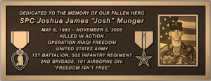 Fallen Soldier Memorial Art