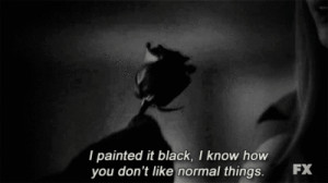 ... rose, bw, gif it moves, girl, grey, photo, quote, quoted, rose, tate