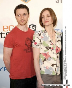 Scottish Actors: James McAvoy and Anne-Marie Duff have first child