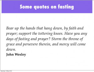 Fasting And Prayer Quotes Some quotes on fasting bear up