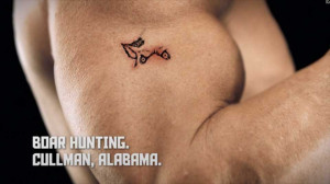 bird hunting tattoos