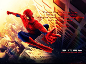 Spiderman Quotes Quotes from spider man