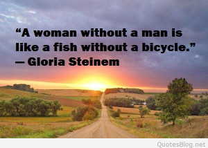woman without a man quote