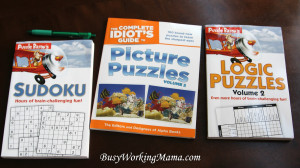 Brain Teaser Books for the Family #Giveaway