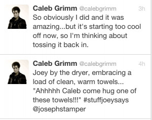 Joey and Caleb...:D