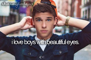 blue eyes, boys, thet',s my little fact