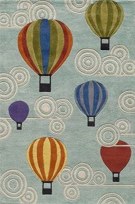 my hot air balloon rug whimsy sky rug round balloon