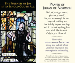 Get your free Julian of Norwich Prayer Cards