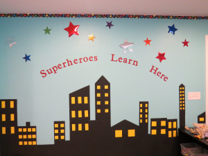 superhero classroom