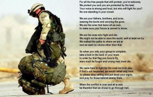 The Prayers of our Soliders