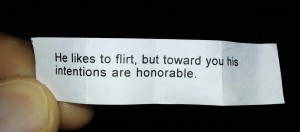 One of the Best Fortune Cookie Fortunes I’ve Ever Gotten