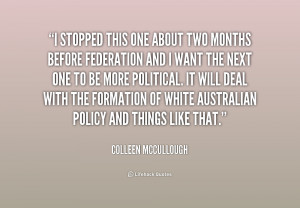 Colleen Mccullough