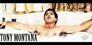 Tony Montana - Scarface by seanyg46