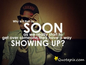 ... quotes about getting its hard to get over someone trying to get over