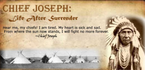 Chief Joseph: Life After Surrender