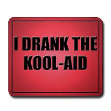 Drank The Kool-Aid Mouse Pad-Red for