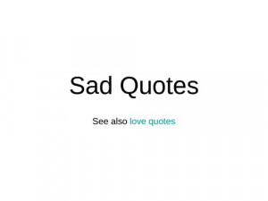Sad quotes screenshot