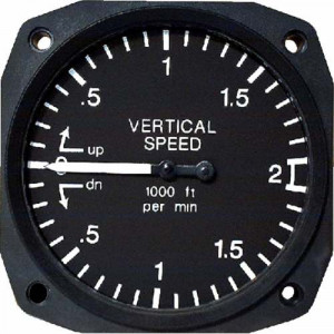 Vector vector aviation variometer vertical speed indicator stock