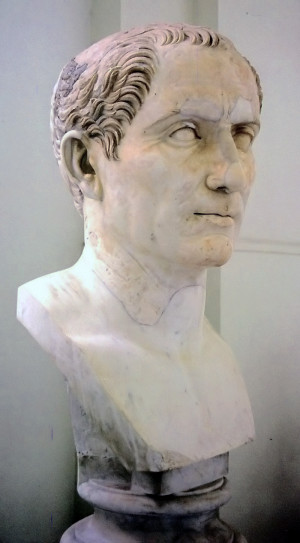 Büste von Gaius Julius Caesar im Archäologischen Nationalmuseum ...