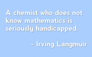 Quotable Maths: Langmuir