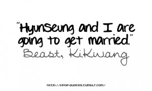 Beast, Kikwang not if I have any say in it!
