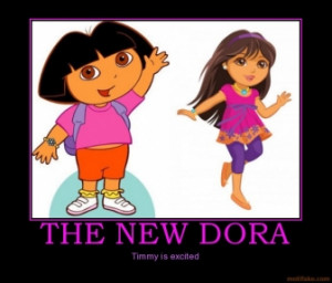 The New Dora Timmy Excited