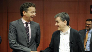 Finance Minister and chairman of the eurogroup Jeroen Dijsselbloem ...