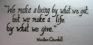 This Winston Churchill quote is one of many I enjoyed while working at ...