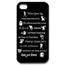 quotes disney lessons learned mash up For iphone 4 4s 5 5s 5c Black ...