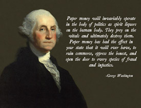 George Washington Sound Money Poster