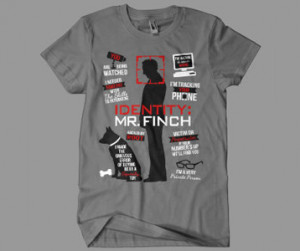 Person of Interest Mr Finch Quotes T Shirt