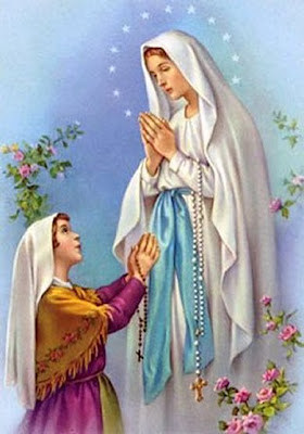 Today we remember Our Lady of Lourdes and how she appeared to the poor ...