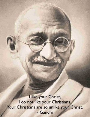 Gandhi, Christ, and Christianity