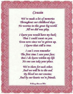 To my cousin I miss a lot RIP JonFamilies Quotes, I Love My Cousins ...
